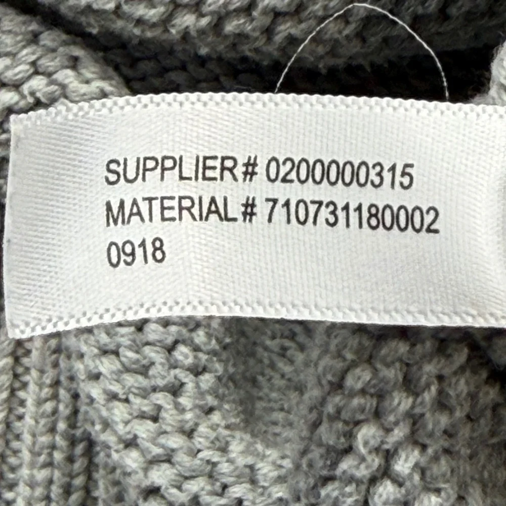 Polo Ralph Lauren Mens XXL Gray Shawl Collar Varsity Spellout Pullover Sweater